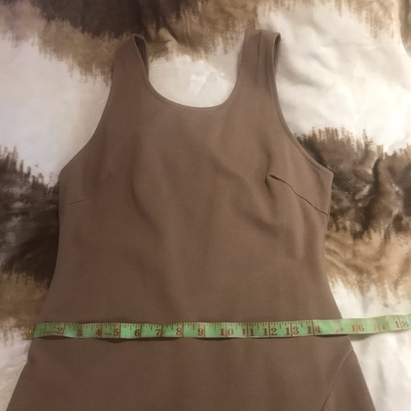MBoutique (Mendocino) Tan Dress. Size : M - Picture 9 of 14